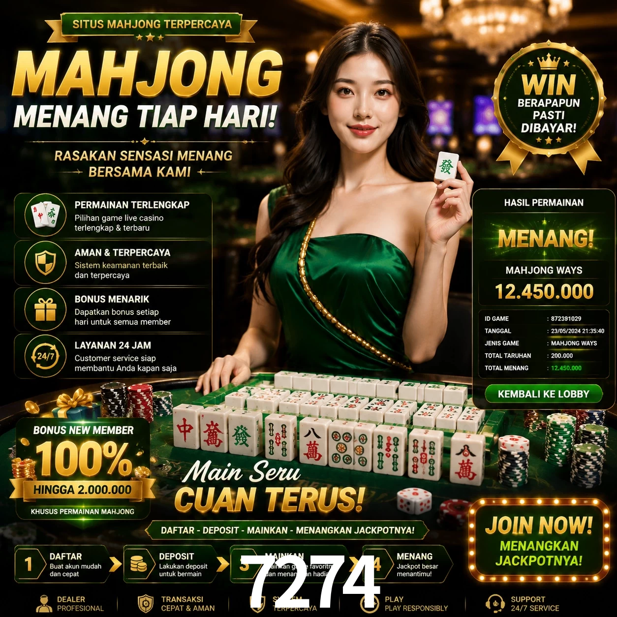 Cashback VIP 7274 - reembolso semanal